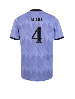 Real Madrid David Alaba #4 Auswärtstrikot 2022-23 Kurzarm